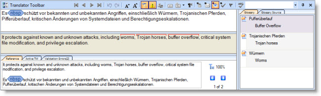 Alchemy PUBLISHER Translator Toolbar